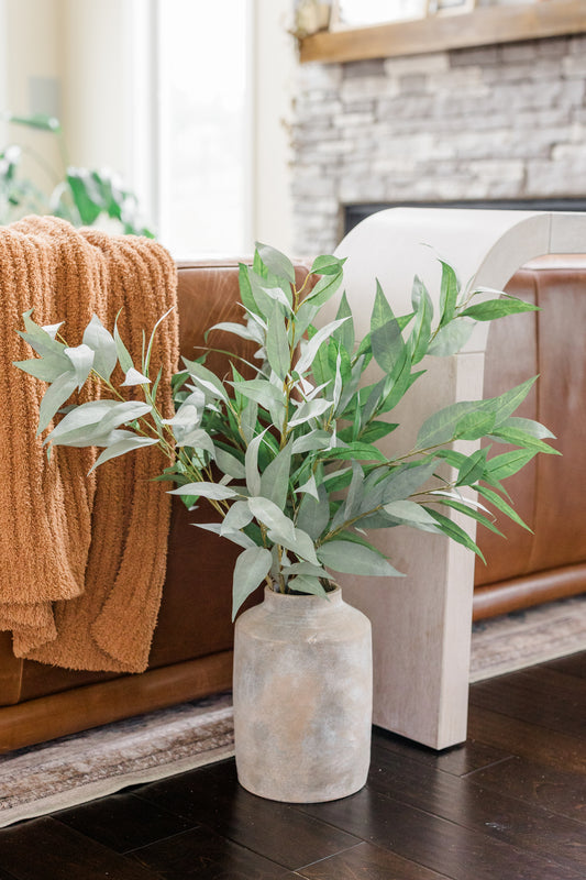 Frosty Eucalyptus Stem | Set of 3