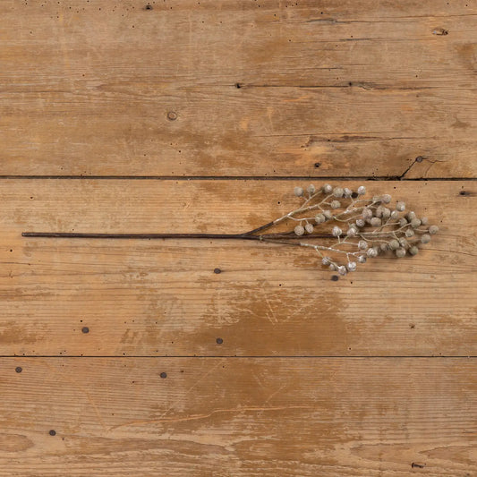 Grey Berry Branch | Set of 3 Stems