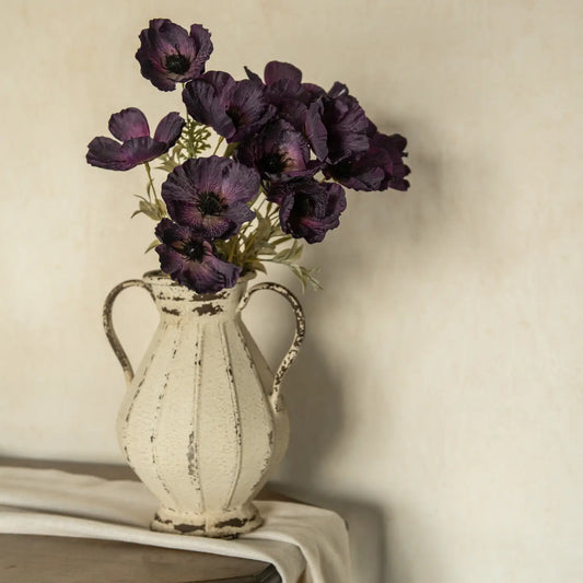 Deep Plum Purple Poppy | Set of 3