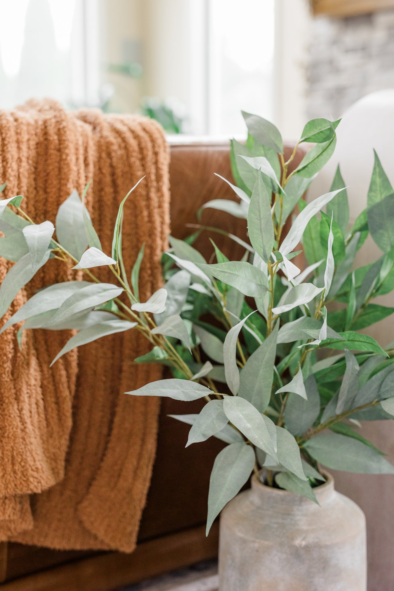 Frosty Eucalyptus Stem | Set of 3