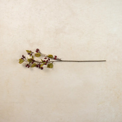 Burgendy Rose Hips Spray | Set of 3 Stems